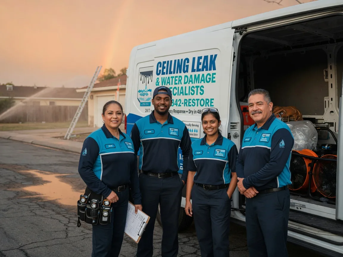 Ceiling Leak Cleanup company in Camp Dennison, OH