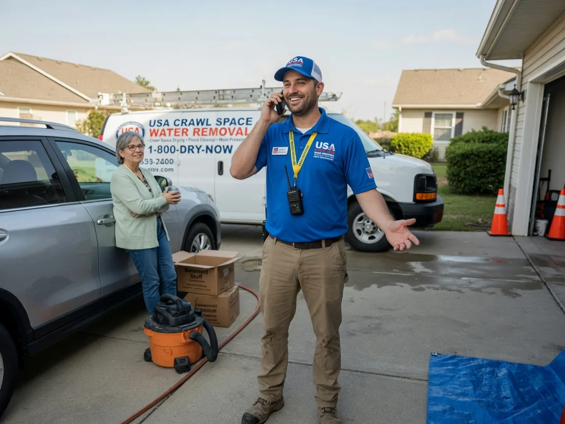 Crawl Space Water Removal Camp Dennison, OH FAQs